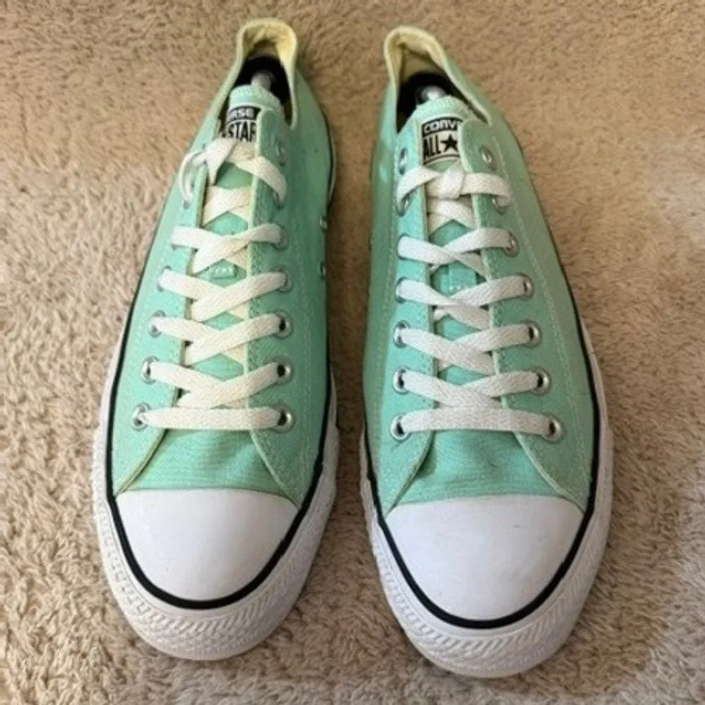 Converse Chuck Taylor All Star Low Top Mint Green Mens 11 Shoes Sneakers 136565F - Picture 3 of 10